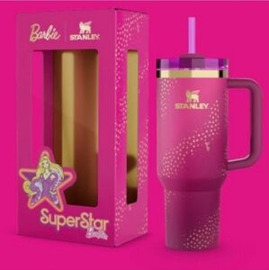 Stanley x Barbie '70S SUPERSTAR40 OZ QUENCHER NWT